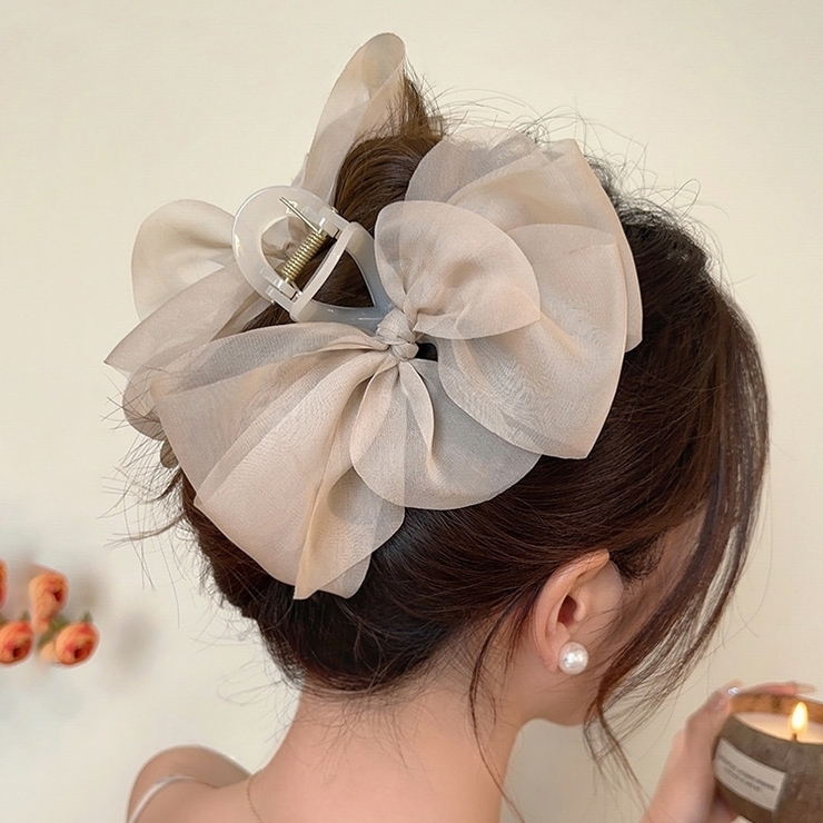 バンスクリップ ヘアクリップ ヘアアクセサリー | PlusNao | 詳細画像4 