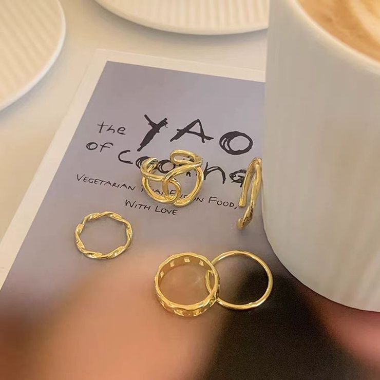 指輪 リング 5点セット | PlusNao | 詳細画像4 