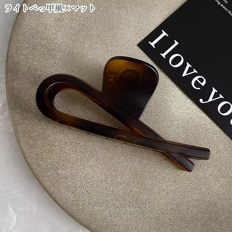 バンスクリップ ヘアクリップ 髪留め | PlusNao | 詳細画像7 