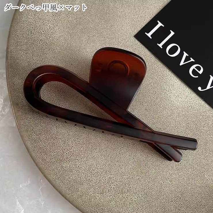 バンスクリップ ヘアクリップ 髪留め | PlusNao | 詳細画像8 