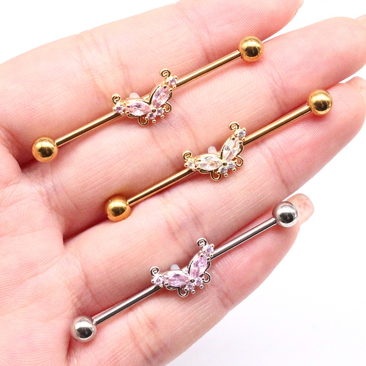 ボディピアス 軟骨ピアス インダストリアル | PlusNao | 詳細画像4 