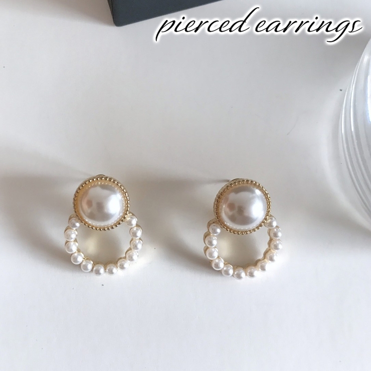 スタッドピアス レディース アクセサリー | PlusNao | 詳細画像1 
