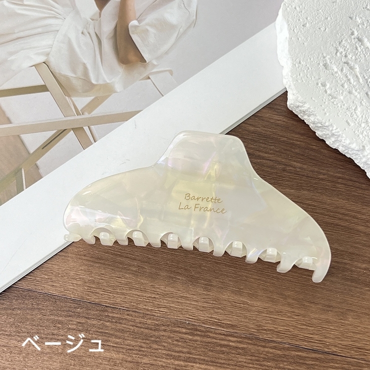 バンスクリップ ヘアクリップ ヘアアクセサリー | PlusNao | 詳細画像6 