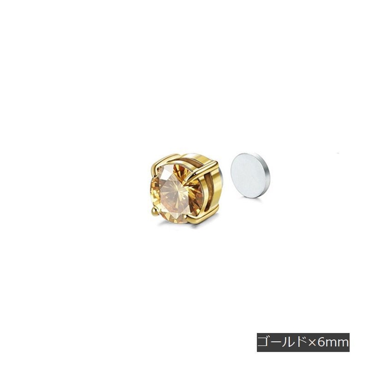 イヤリング マグネットイヤリング マグネットピアス | PlusNao | 詳細画像9 