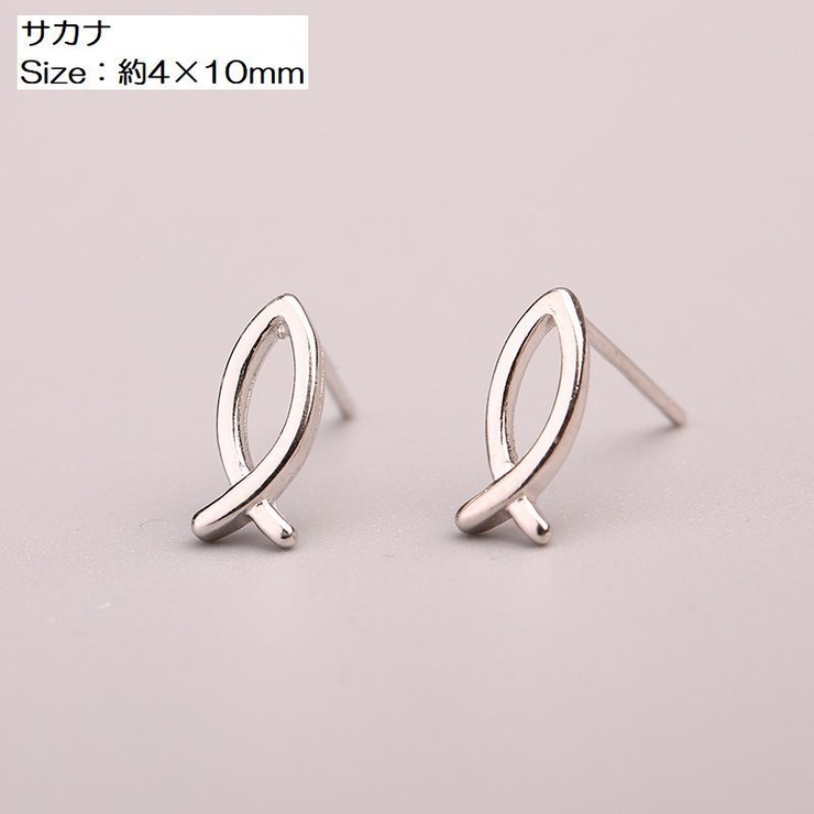 スタッドピアス アクセサリー レディース | PlusNao | 詳細画像11 