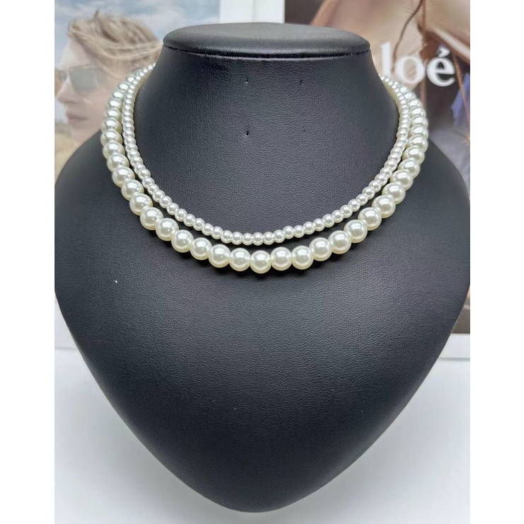 ネックレス フェイクパール 2連 | PlusNao | 詳細画像5 