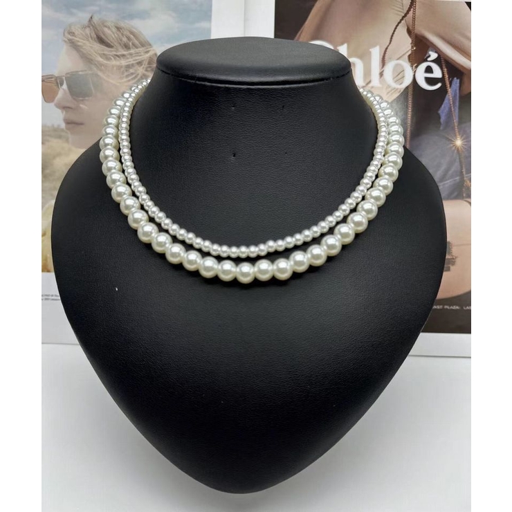 ネックレス フェイクパール 2連 | PlusNao | 詳細画像6 