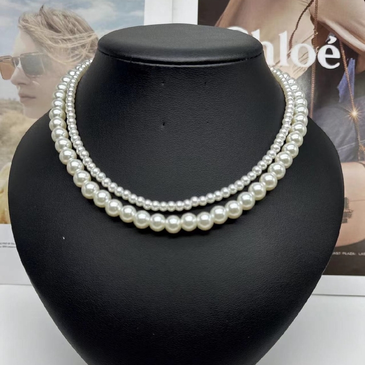 ネックレス フェイクパール 2連 | PlusNao | 詳細画像7 