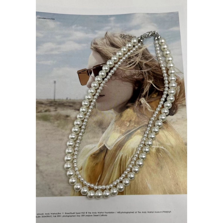 ネックレス フェイクパール 2連 | PlusNao | 詳細画像8 