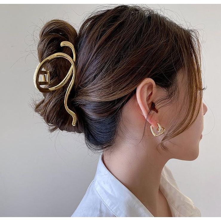 ヘアクリップ バンスクリップ ヘアアクセサリー | PlusNao | 詳細画像4 