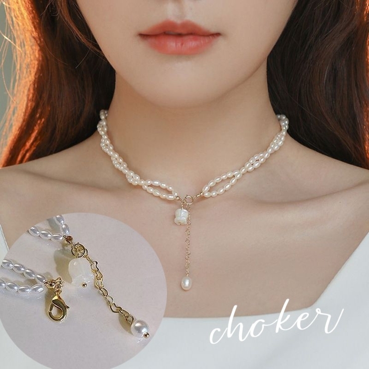 チョーカー ネックレス レディース | PlusNao | 詳細画像1 