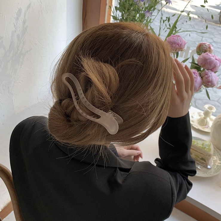 ヘアクリップ バナナクリップ レディース | PlusNao | 詳細画像8 