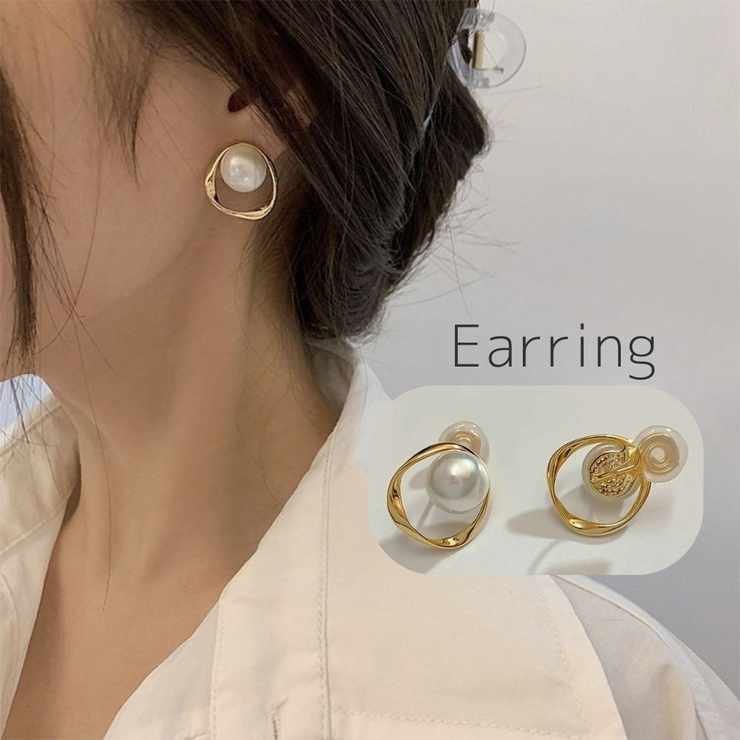 イヤリング レディース 女性 | PlusNao | 詳細画像1 