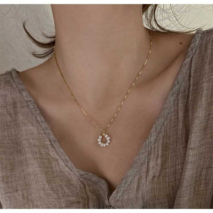 スタッドピアス ネックレス ペンダント | PlusNao | 詳細画像3 