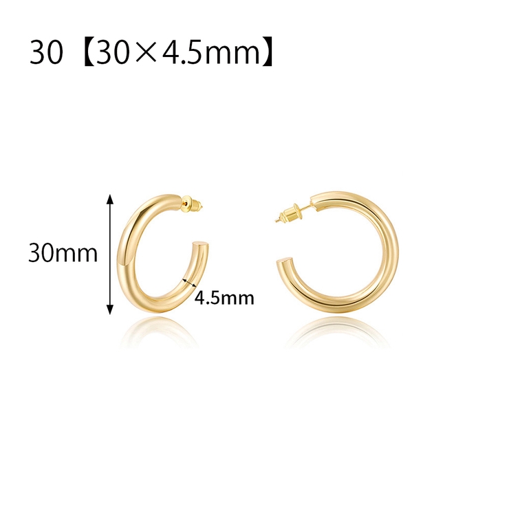 フープピアス レディース アクセサリー | PlusNao | 詳細画像7 