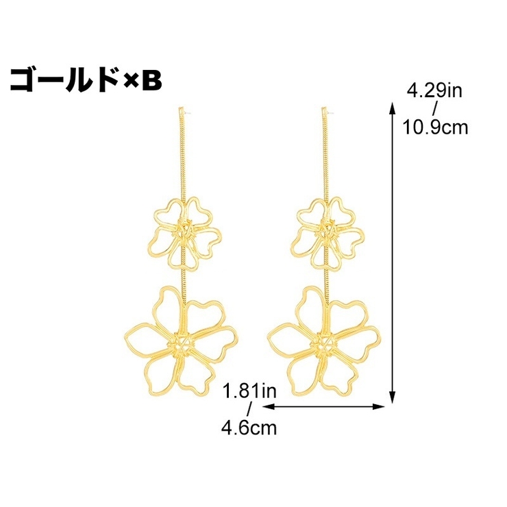 スタッドピアス ピアス レディース | PlusNao | 詳細画像9 