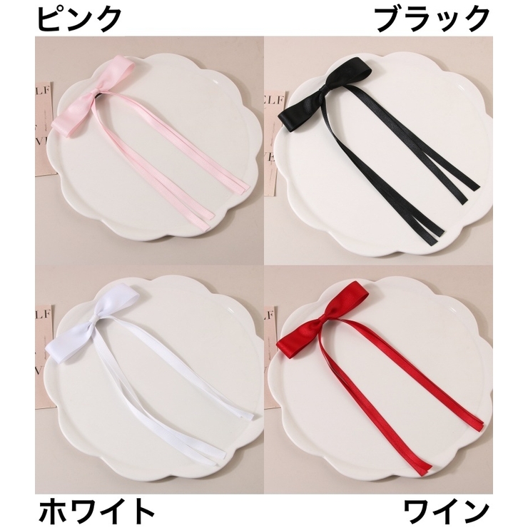 ヘアクリップ リボン レディース | PlusNao | 詳細画像12 