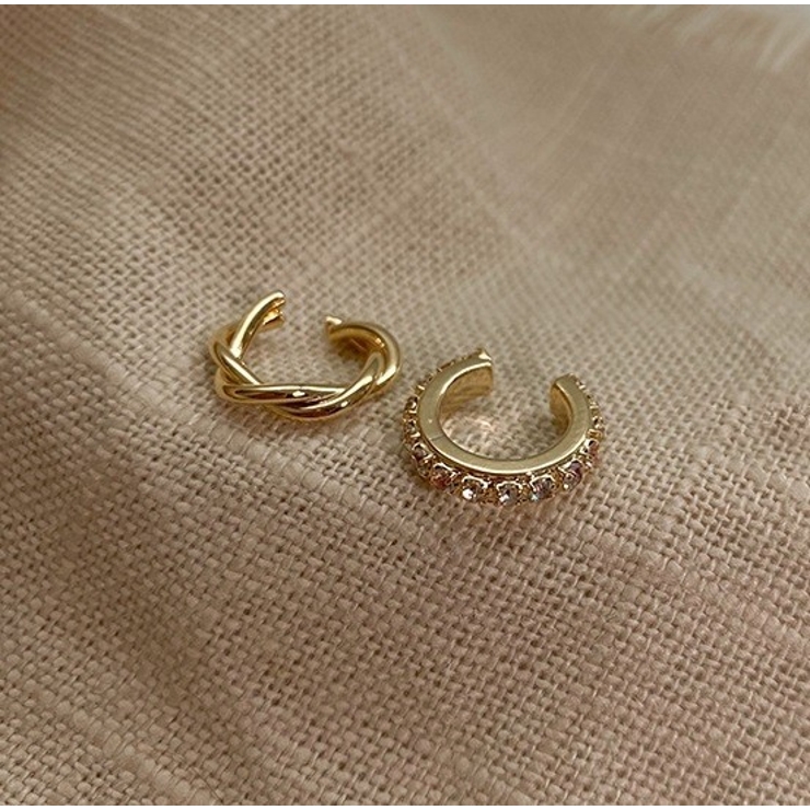 イヤーカフ 3個セット イヤークリップ | PlusNao | 詳細画像7 