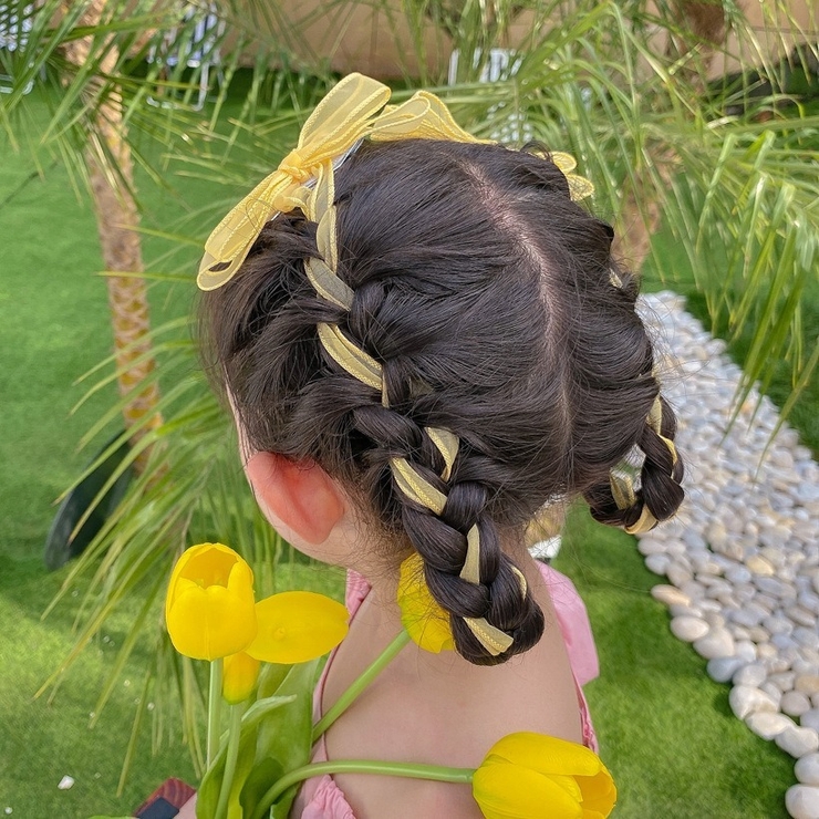 ヘアクリップ 2個セット リボン | PlusNao | 詳細画像2 