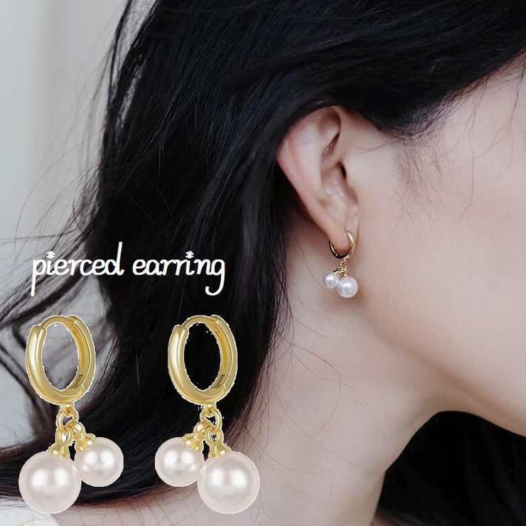 フープピアス レディース 女性用 | PlusNao | 詳細画像1 