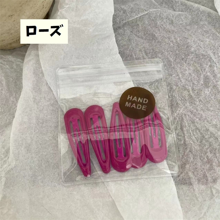 ヘアピン パッチン留め 同色5個セット | PlusNao | 詳細画像8 