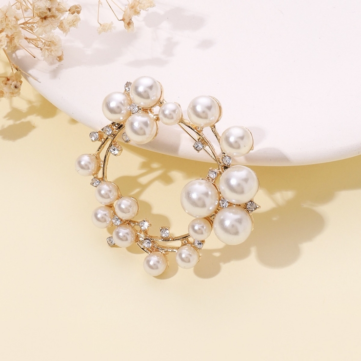 ブローチ サークル型ブローチ レディース | PlusNao | 詳細画像12 