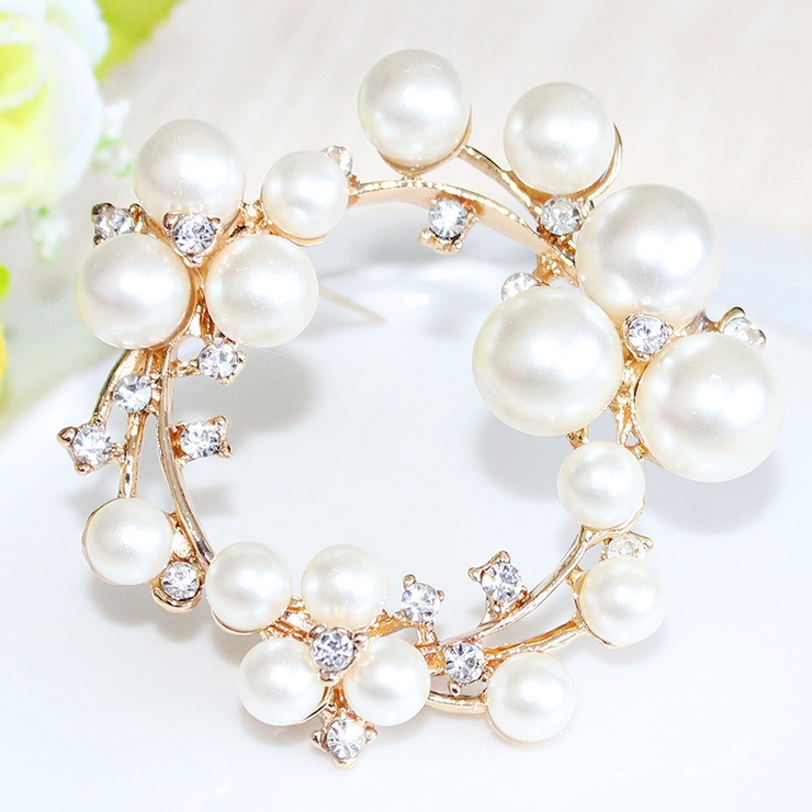 ブローチ サークル型ブローチ レディース | PlusNao | 詳細画像6 