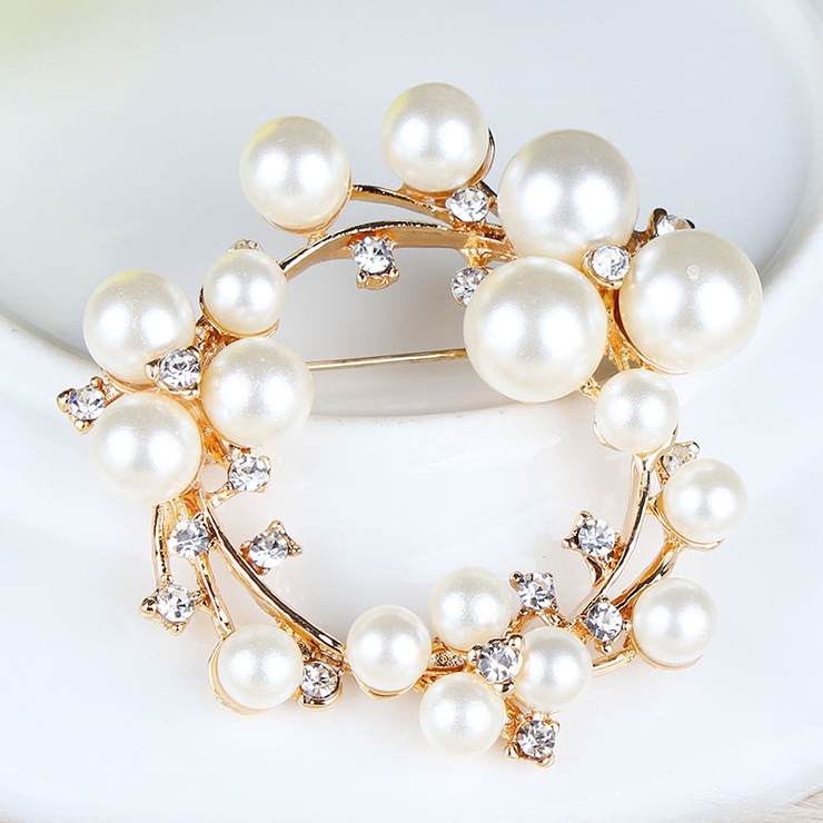 ブローチ サークル型ブローチ レディース | PlusNao | 詳細画像7 