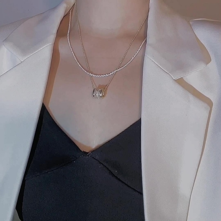 ネックレス チェーンのみ 首飾り | PlusNao | 詳細画像6 