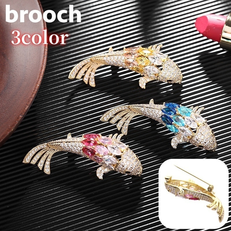 ブローチ ピンブローチ レディース | PlusNao | 詳細画像1 