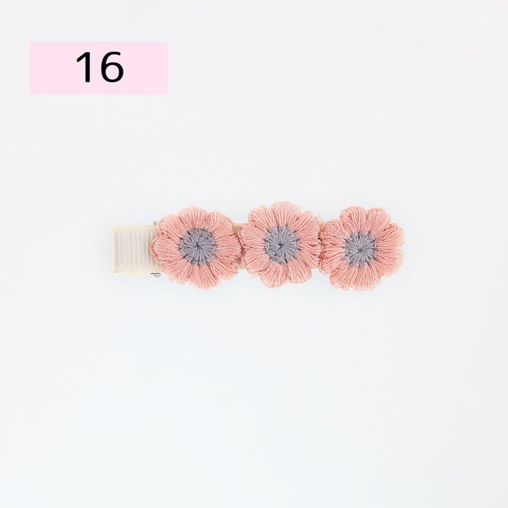 ヘアクリップ 同色2個セット 刺繍 | PlusNao | 詳細画像10 
