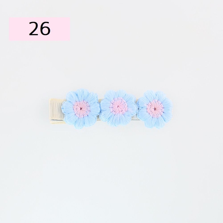 ヘアクリップ 同色2個セット 刺繍 | PlusNao | 詳細画像12 