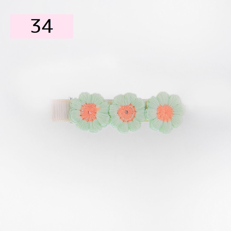 ヘアクリップ 同色2個セット 刺繍 | PlusNao | 詳細画像17 