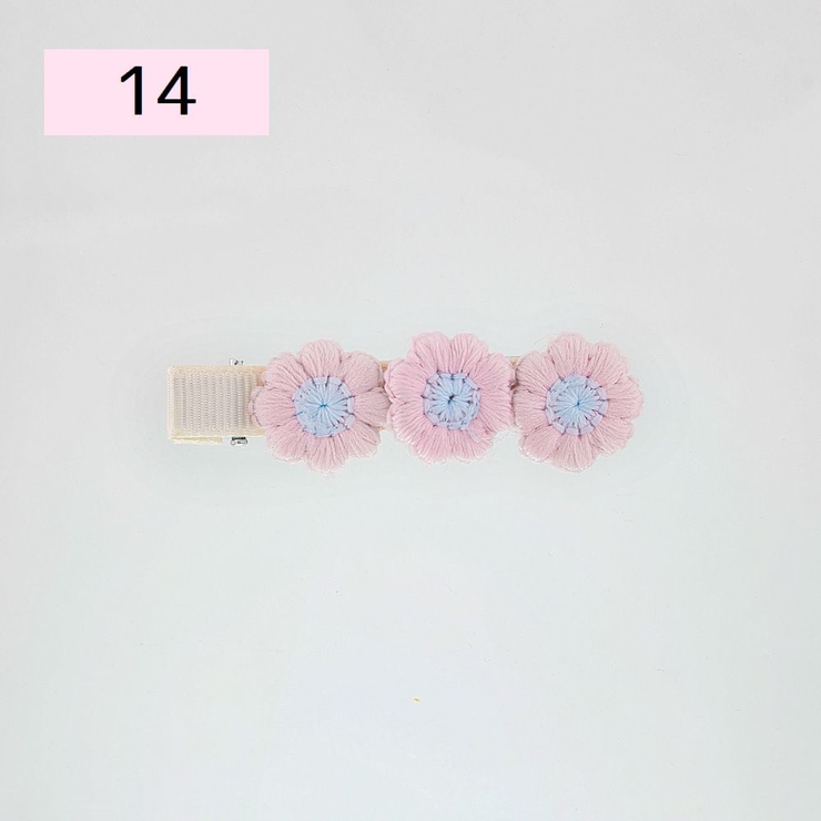 ヘアクリップ 同色2個セット 刺繍 | PlusNao | 詳細画像8 