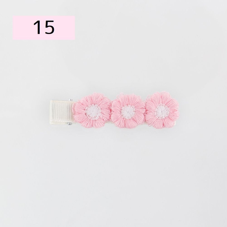 ヘアクリップ 同色2個セット 刺繍 | PlusNao | 詳細画像9 