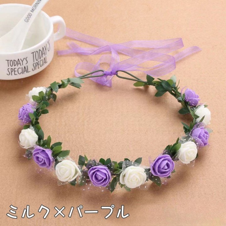 花冠 花かんむり ヘッドドレス | PlusNao | 詳細画像10 