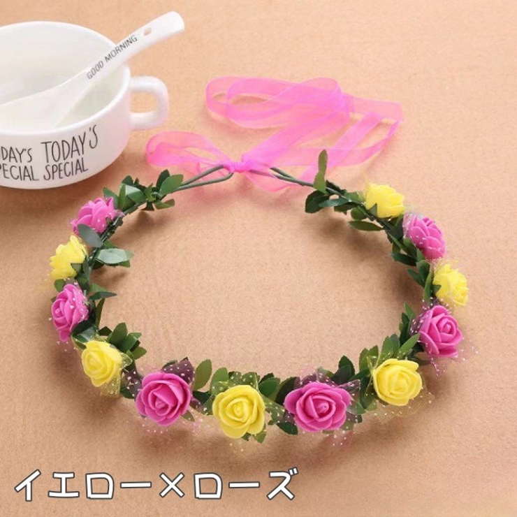 花冠 花かんむり ヘッドドレス | PlusNao | 詳細画像13 