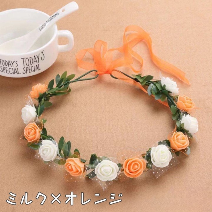 花冠 花かんむり ヘッドドレス | PlusNao | 詳細画像14 
