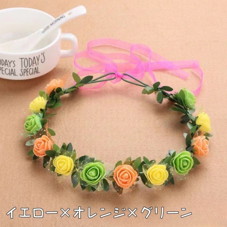 花冠 花かんむり ヘッドドレス | PlusNao | 詳細画像15 