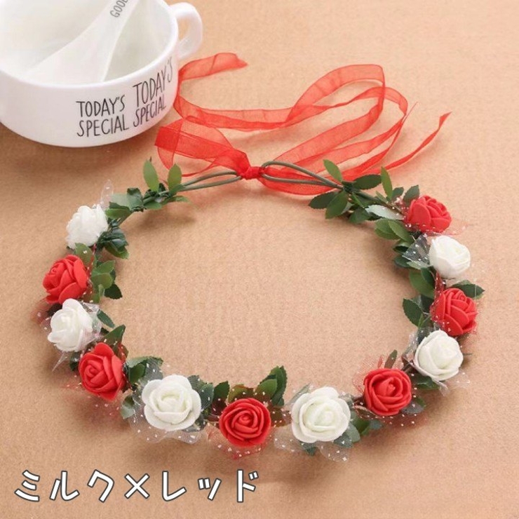花冠 花かんむり ヘッドドレス | PlusNao | 詳細画像8 