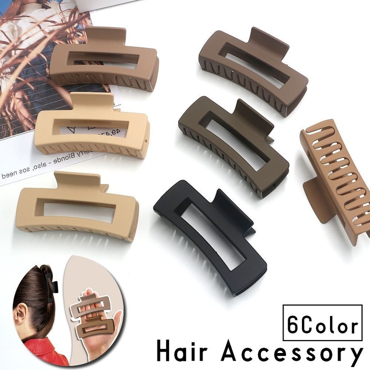 バンスクリップ ヘアクリップ 単品 | PlusNao | 詳細画像1 