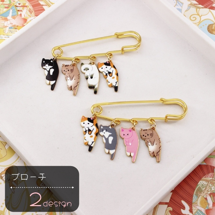 ブローチ スカーフピン レディース | PlusNao | 詳細画像1 