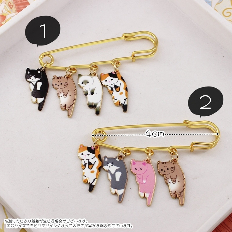 ブローチ スカーフピン レディース | PlusNao | 詳細画像4 