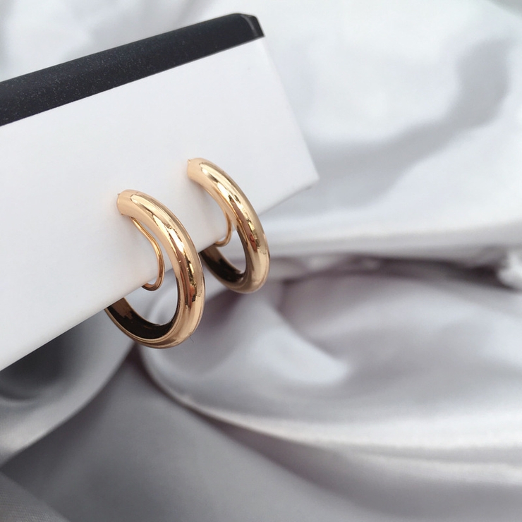 イヤリング イヤークリップ ノンホールピアス | PlusNao | 詳細画像6 