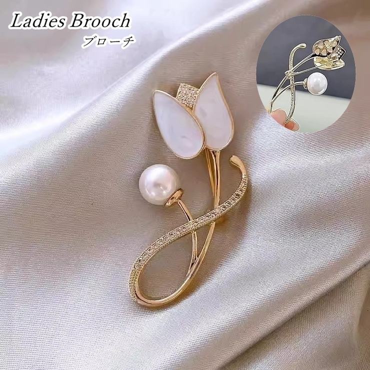 ブローチ レディース 女性 | PlusNao | 詳細画像1 