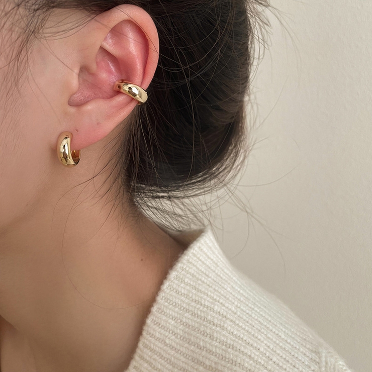 イヤーカフ スタッドピアス 1ペア | PlusNao | 詳細画像3 