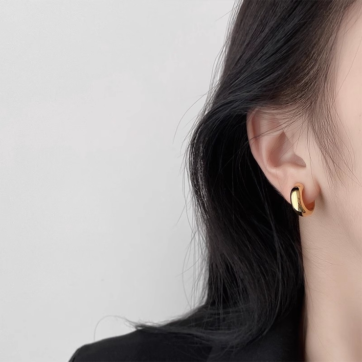 イヤーカフ スタッドピアス 1ペア | PlusNao | 詳細画像5 