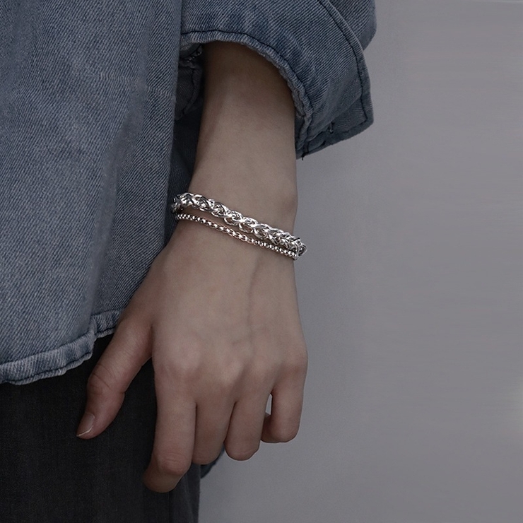 ブレスレット チェーン 2連 | PlusNao | 詳細画像2 