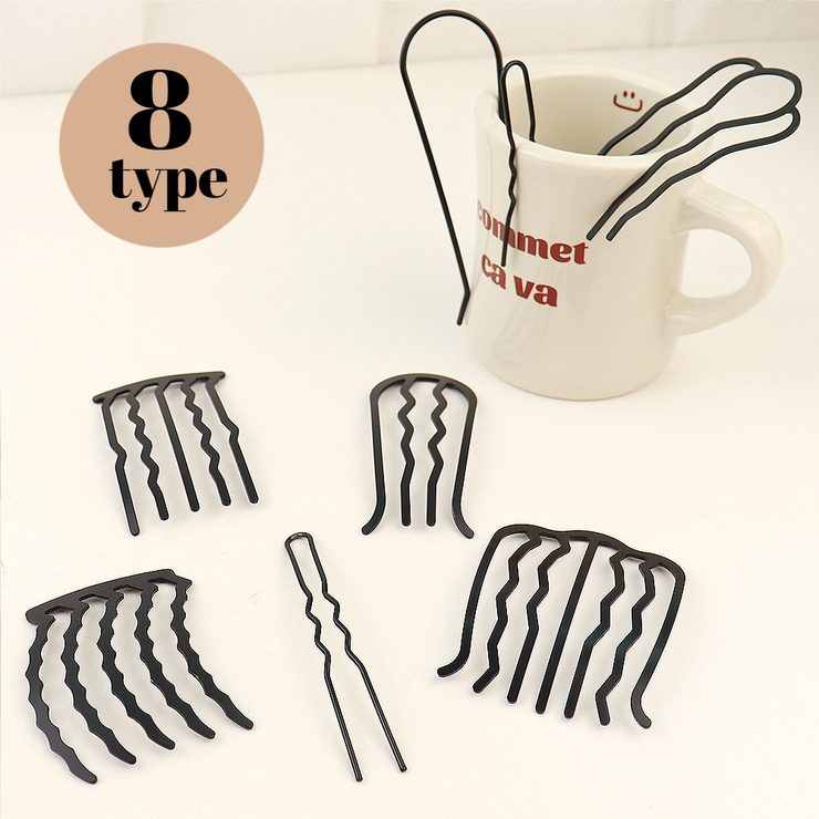 ヘアコーム Uピン レディース | PlusNao | 詳細画像1 