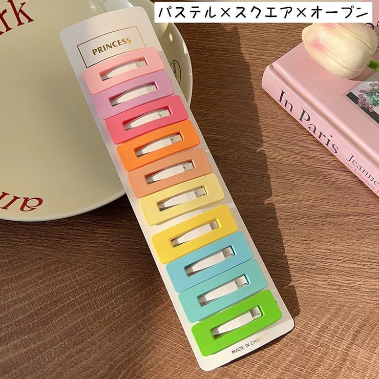 パッチン留め 10個セット ヘアピン | PlusNao | 詳細画像8 